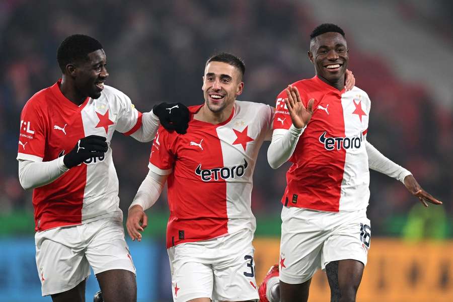 Žebříček ofenzivy ve fotbalových ligách: Slavia je v polovině sezony druhá v Evropě
