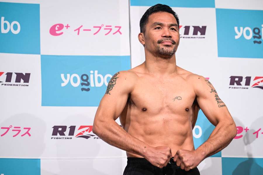 Manny Pacquiao à Tokyo en juillet 2024.