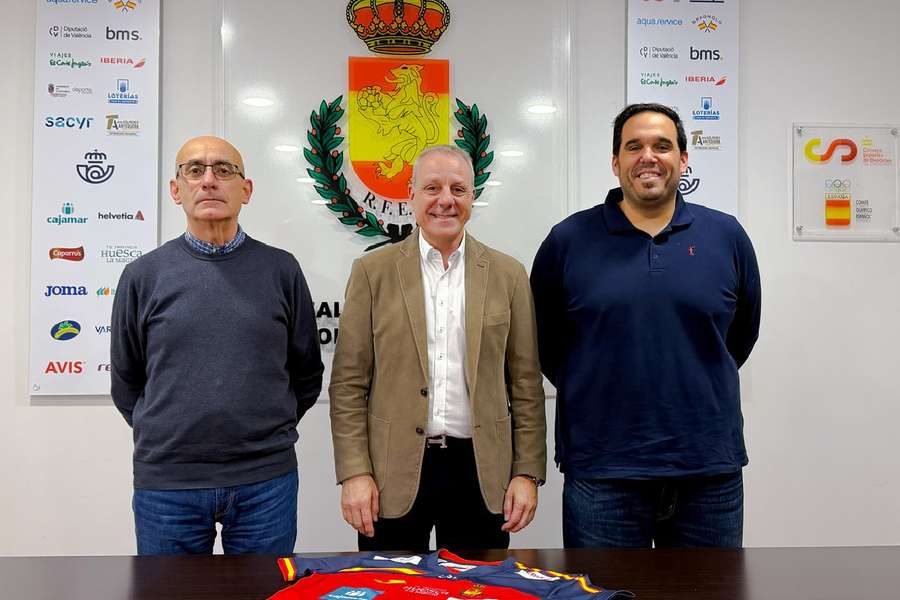 Jordi Ribera, Francisco Blázquez y Joaquín Rocamora, de izquierda a derecha Jordi Ribera, Francisco Blázquez y Joaquín Rocamora, de izquierda a derecha