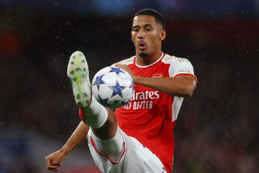William Saliba could be back in the Arsenal side this weekend