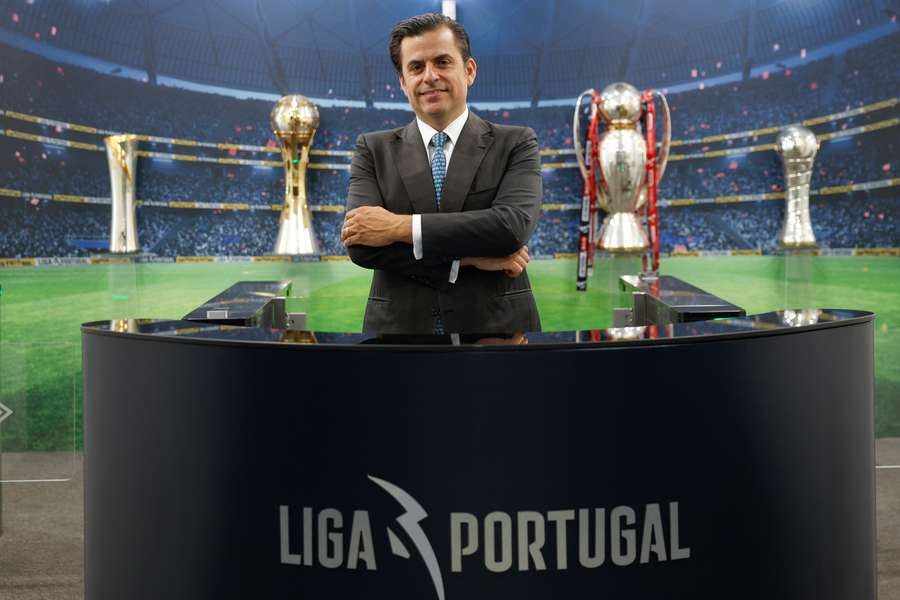 O diretor executivo (CEO) da Liga Portuguesa de Futebol Profissional (LPFP) e responsável pela Liga Centralização, André Mosqueira do Amaral