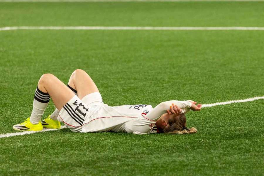 Auch Nina Luhrssen schien am Boden zu sein