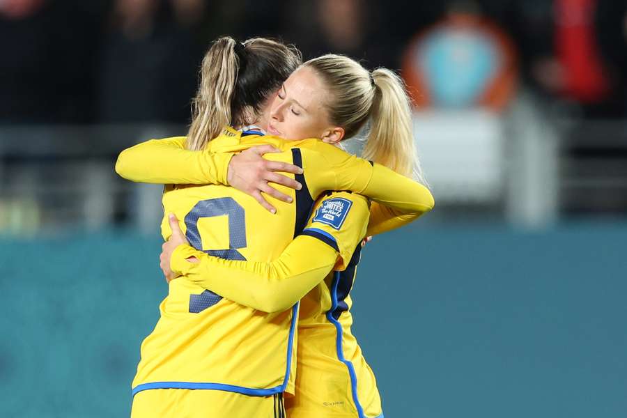 De svenske spillere var skuffede, men også vrede efter semifinalenederlaget.