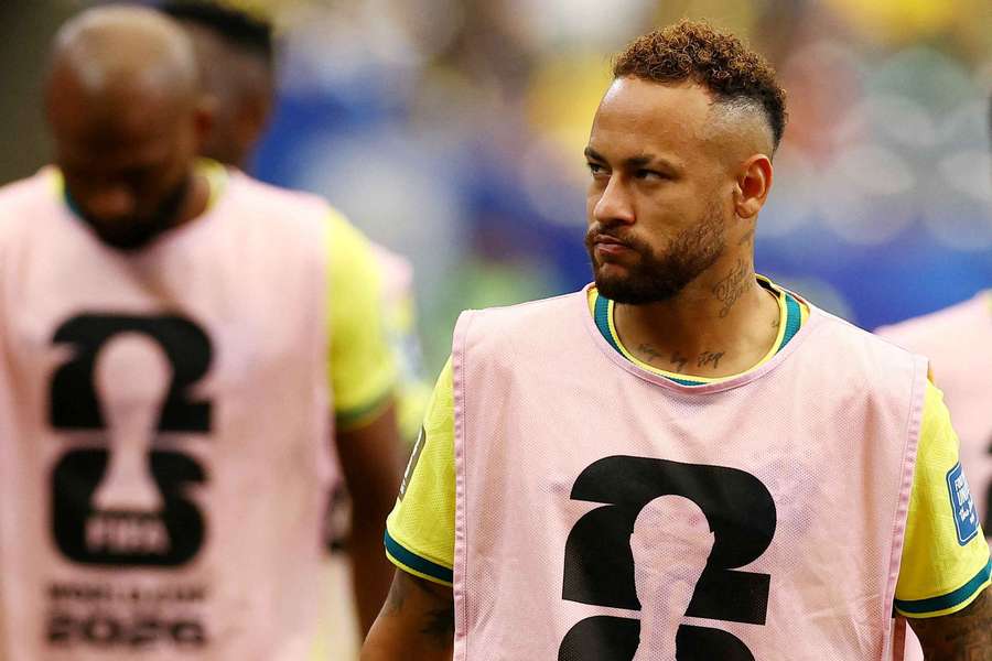 Neymar ist mit seiner Rolle "nicht zufrieden." Neymar ist mit seiner Rolle "nicht zufrieden."
