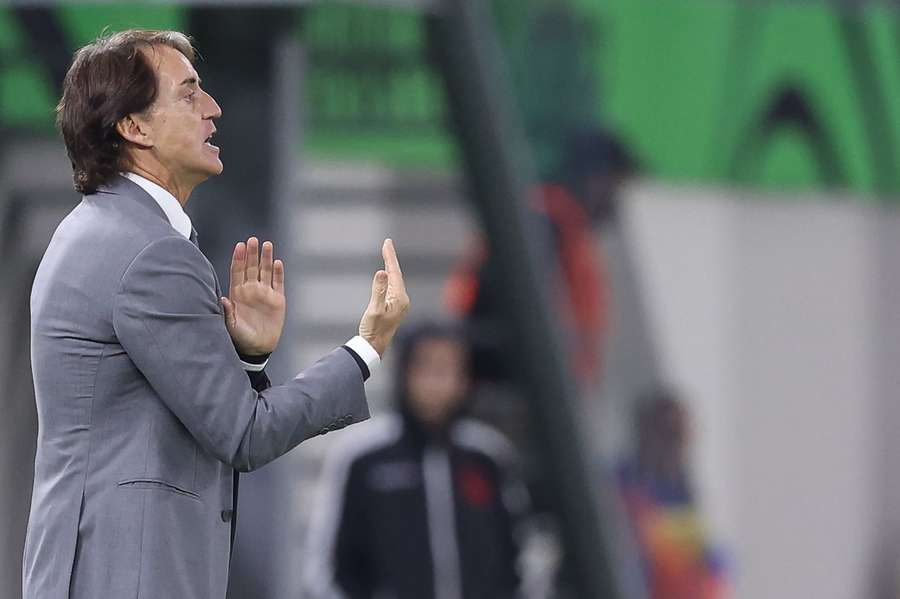 Roberto Mancini deixou a seleção italiana