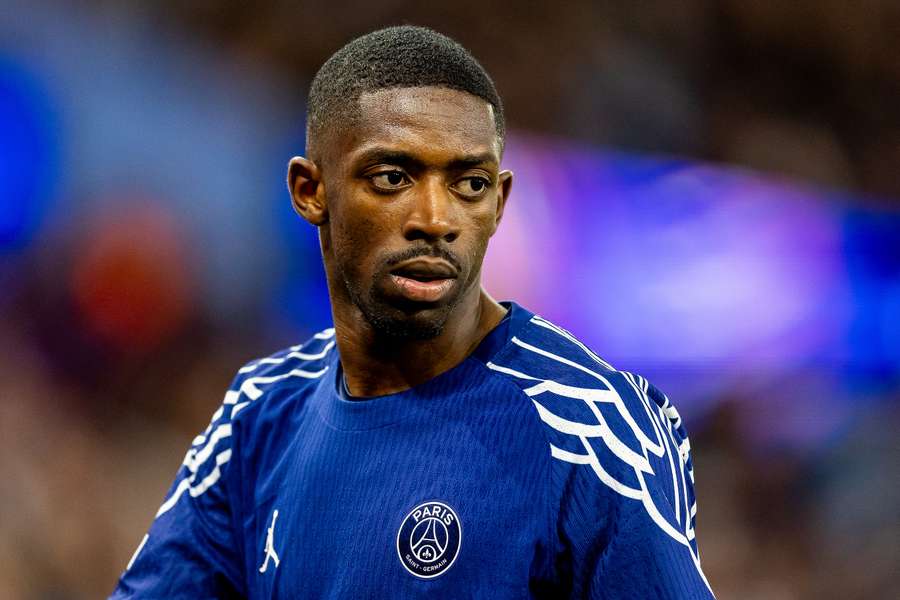 Ousmane Dembélé en Ligue des champions.