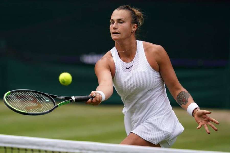 Sabalenka quer se ater apenas ao esporte durante participação no torneio inglês