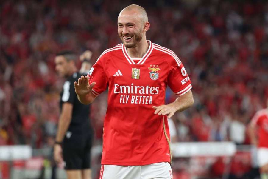 Aursnes feliz no Benfica