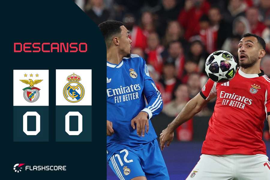 El Benfica-Real Madrid, en directo en Flashscore