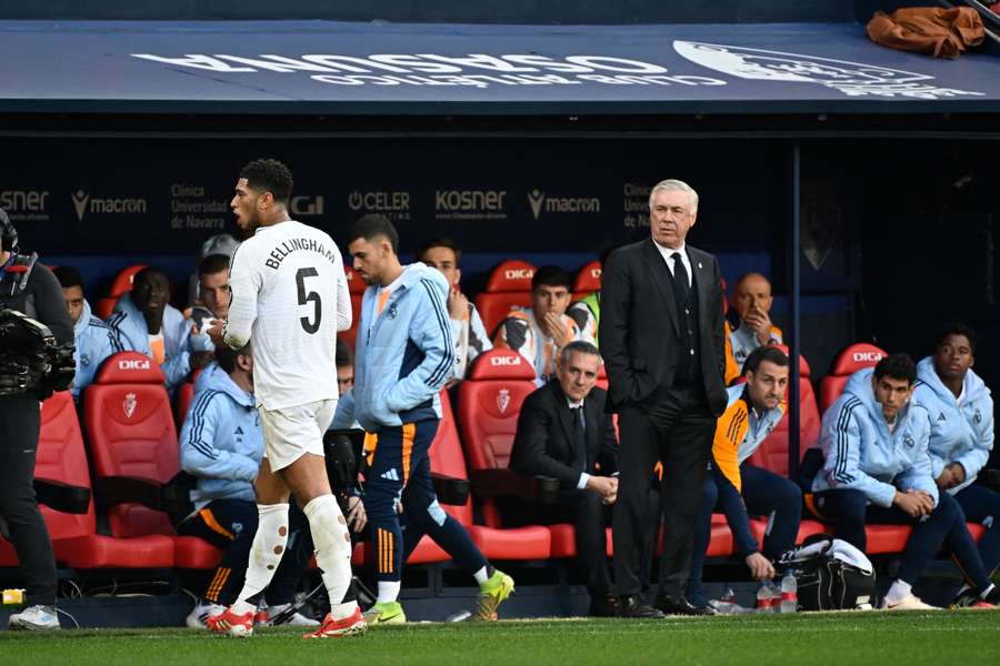 Bellingham y Ancelotti