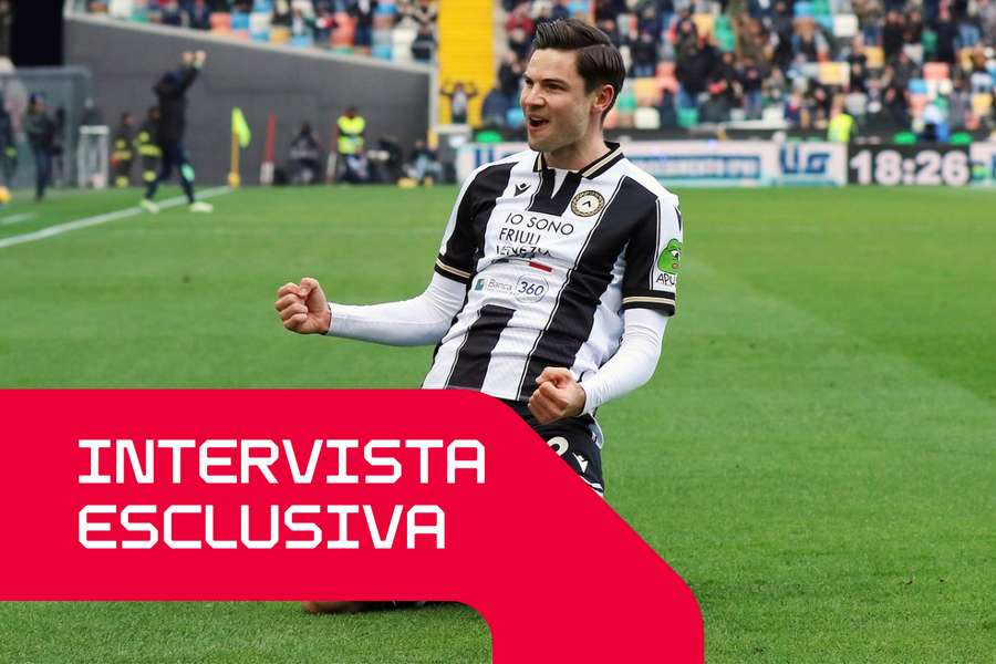 Ekkelenkamp festeggia il gol contro l'Empoli