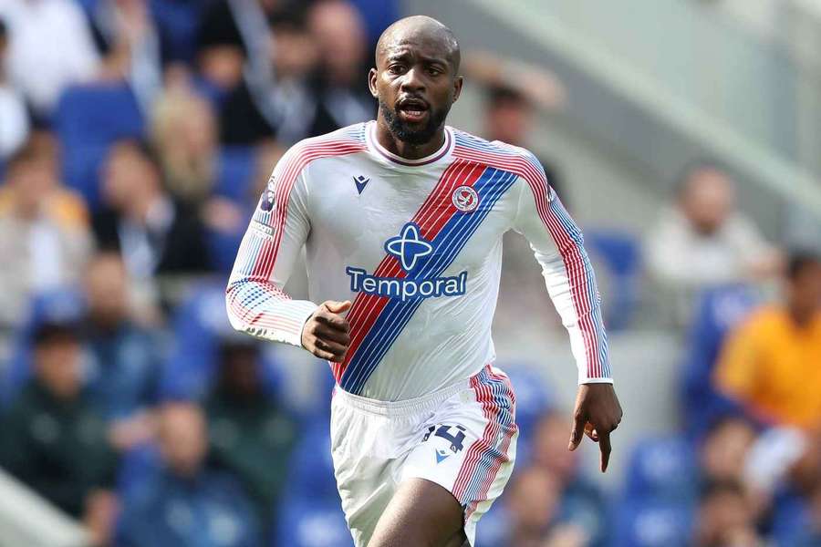 Crystal Palace's Jean-Philippe Mateta during the match against Everton Crystal Palace's Jean-Philippe Mateta during the match against Everton