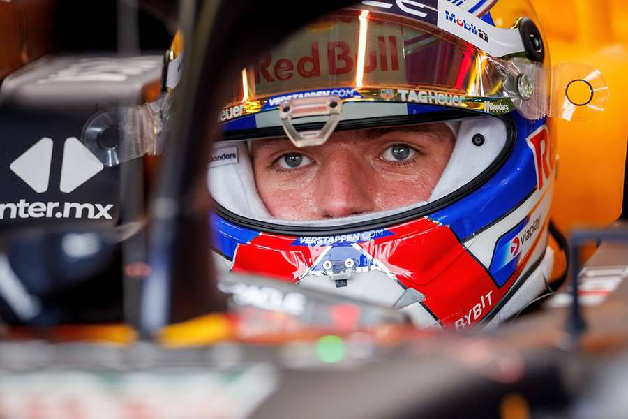 Verstappen isn't optimistic about the weekend ahead