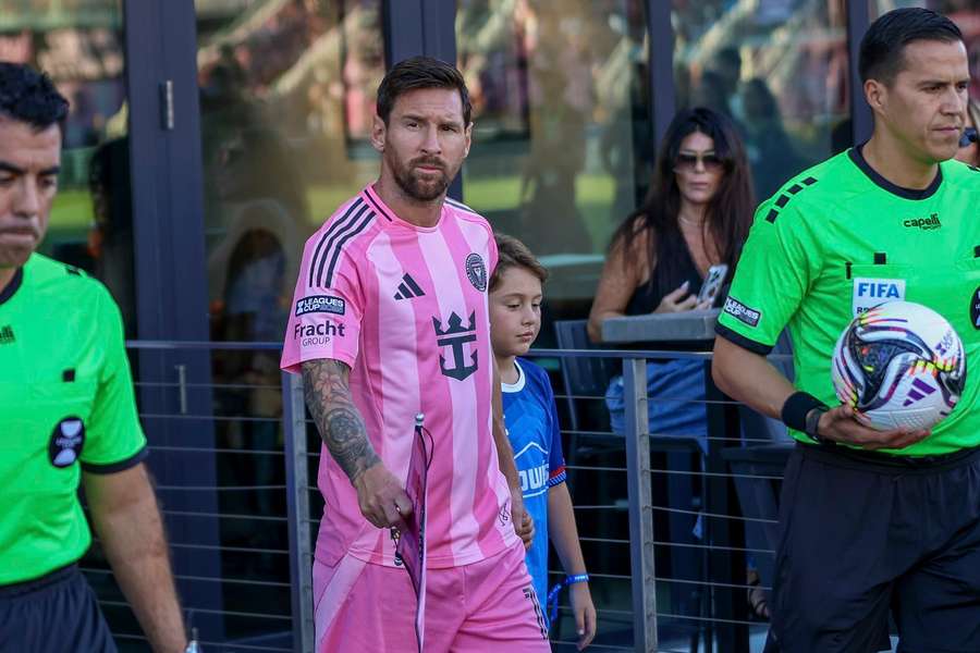 Lionel Messi kurz vor dem Comeback.