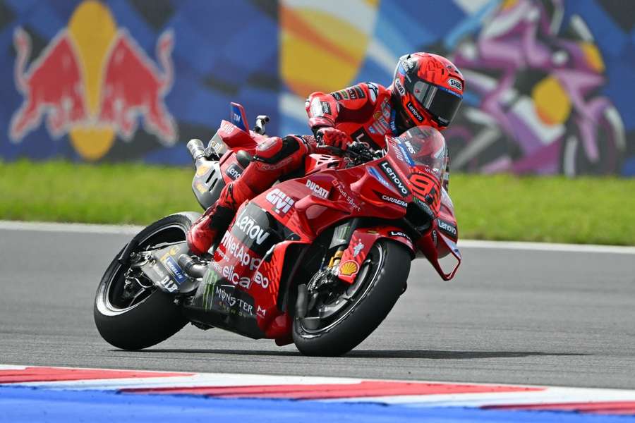 Marc Márquez en el Gran Premio de San Marino