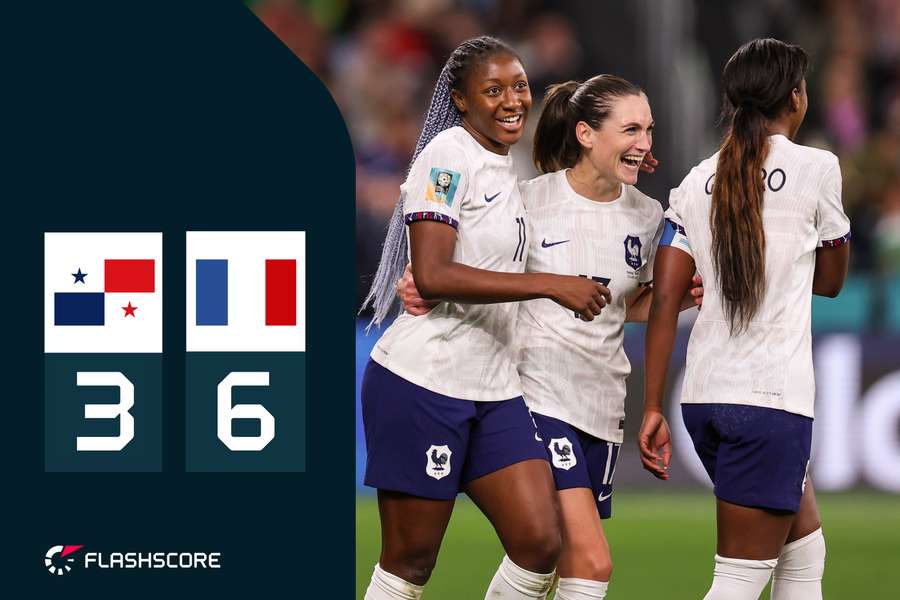 Neun Treffer, ein wichtiger Sieg für Frankreich.