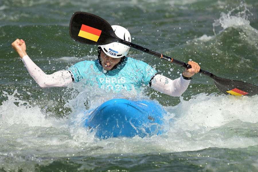 Noah Hegge hat im Kajak-Cross alle überrascht.