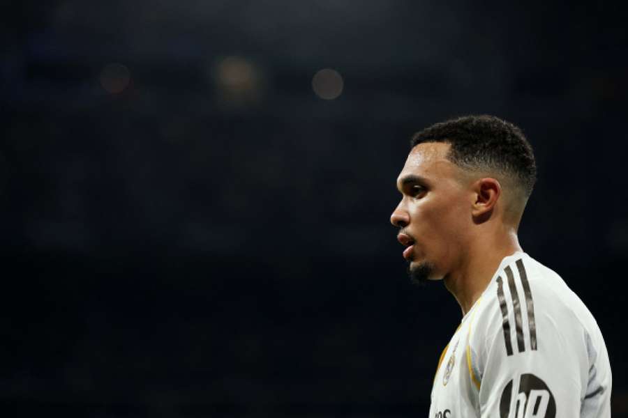 Alexander-Arnold after the game Alexander-Arnold after the game