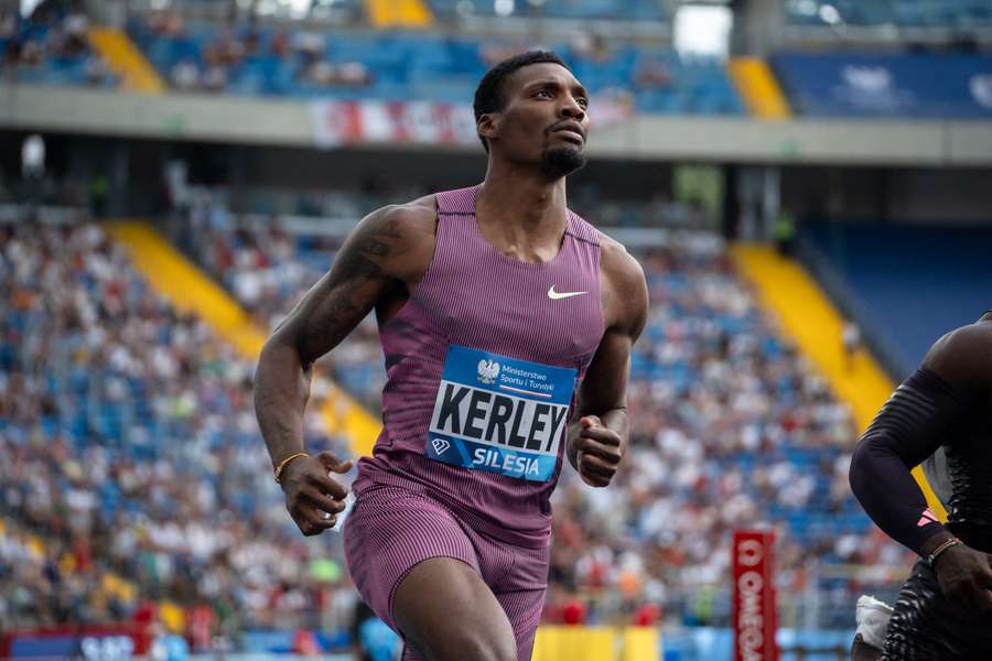 Fred Kerley is a two-time Olympic medalist