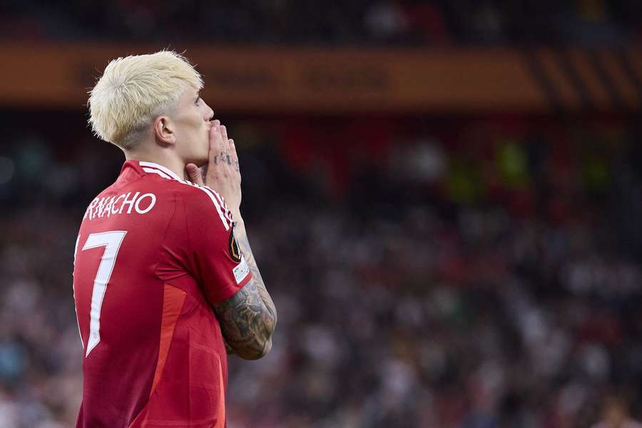 Garnacho, jogador do Manchester United