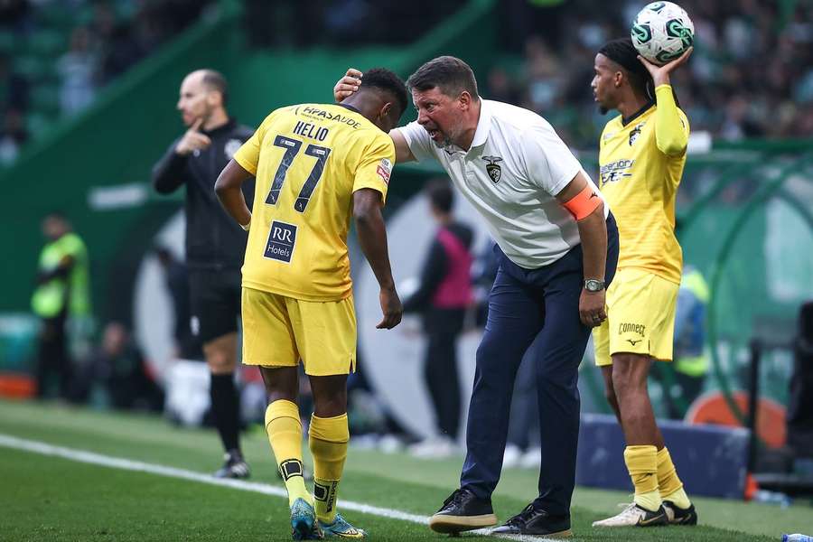 Paulo Sérgio analisou derrota em Alvalade com o Sporting