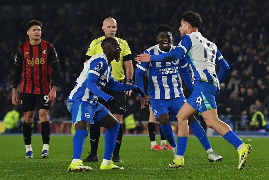 Brighton buscou empate nos acréscimos