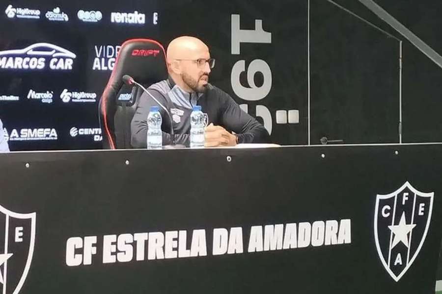 José Faria, treinador do Estrela da Amadora