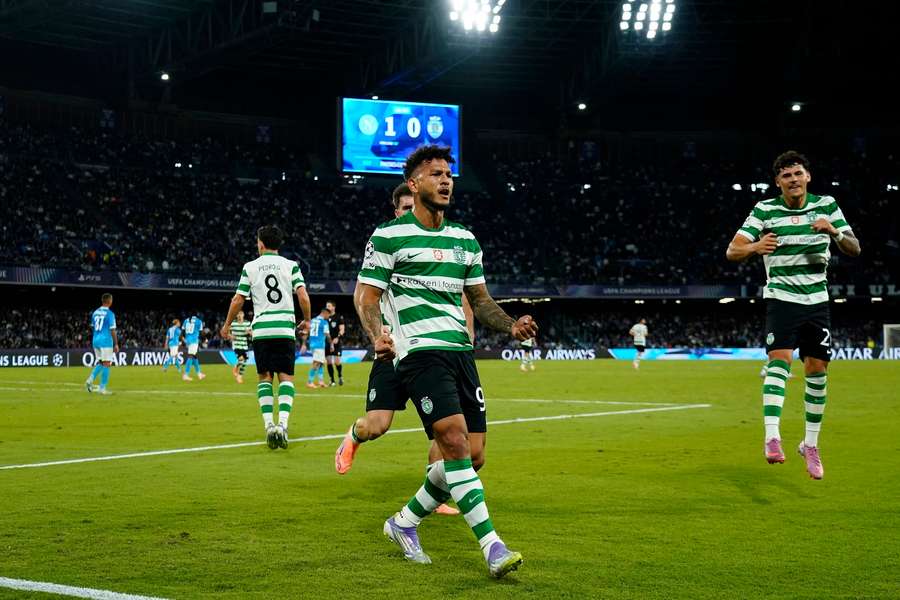 Luis Suárez ainda fez o golo do empate do Sporting, aos 62 minutos