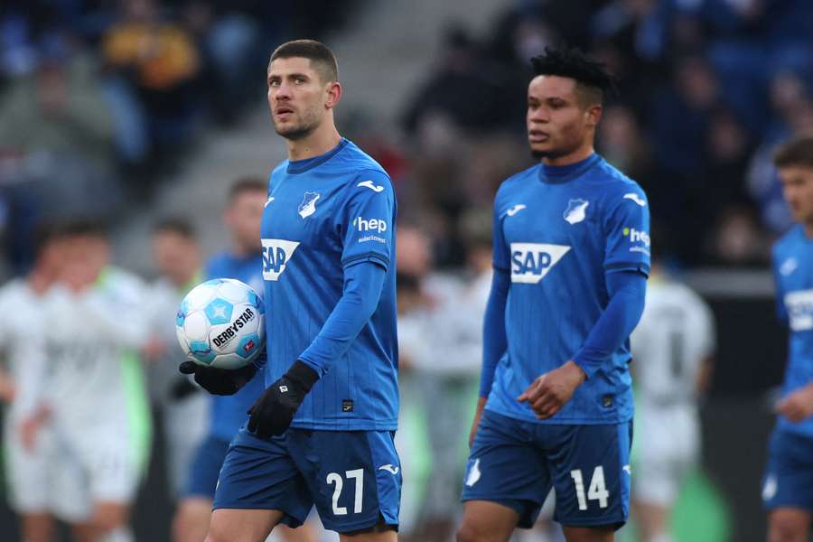 Andrej Kramaric (l.) hat die Schnauze voll Andrej Kramaric (l.) hat die Schnauze voll