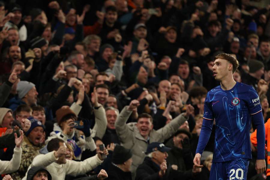 Palmer participou ativamente do gol da virada do Chelsea
