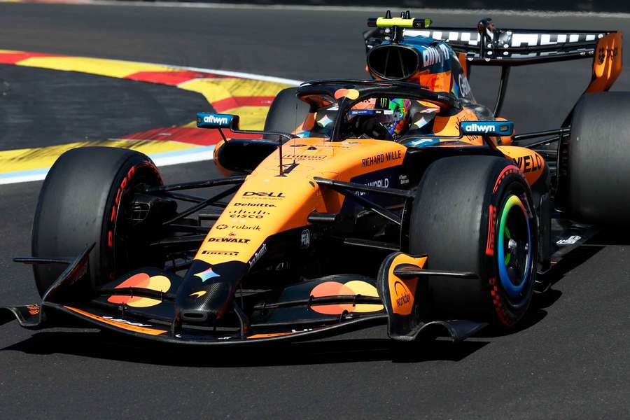 Lando Norris em Madrid Lando Norris em Madrid