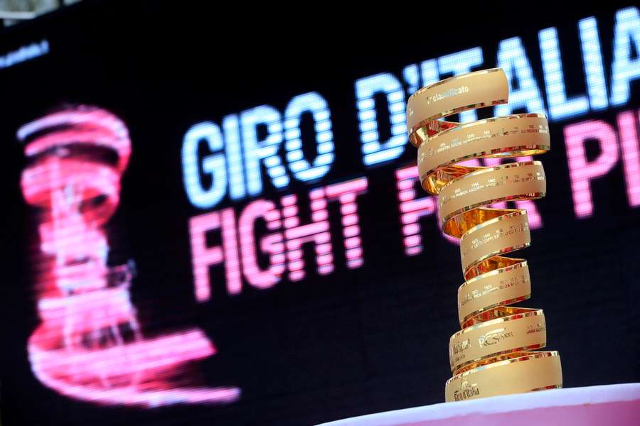 Il trofeo del Giro