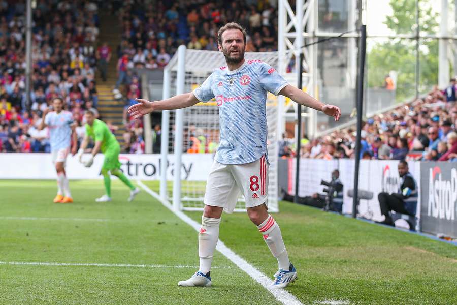 Mata in 2022 als speler van ManUnited