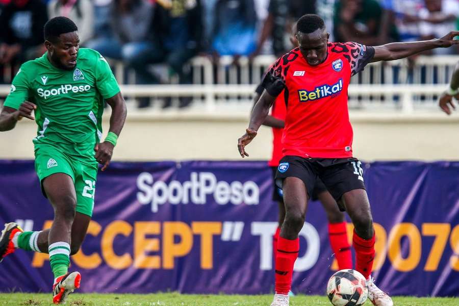 Gor Mahia and AFC Leopards competing in the Kenyan Premier League