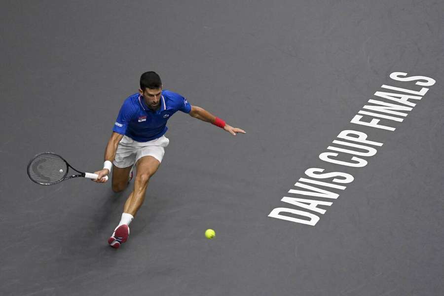 Novak Djokovic in Valencia afgelopen september