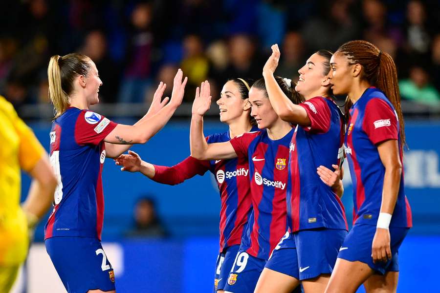 Barcelona have now reached the Women's Champions League semi-finals for six consecutive seasons