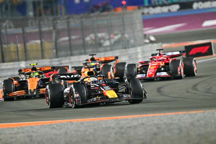 Verstappen, por delante de todos en Catar