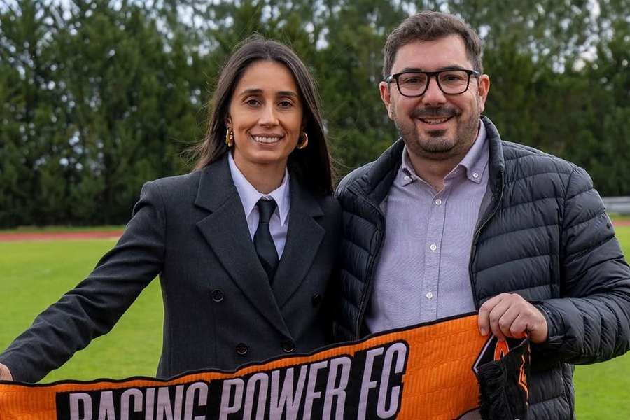 Albano Oliveira ao lado da empresária Daniela Lopes