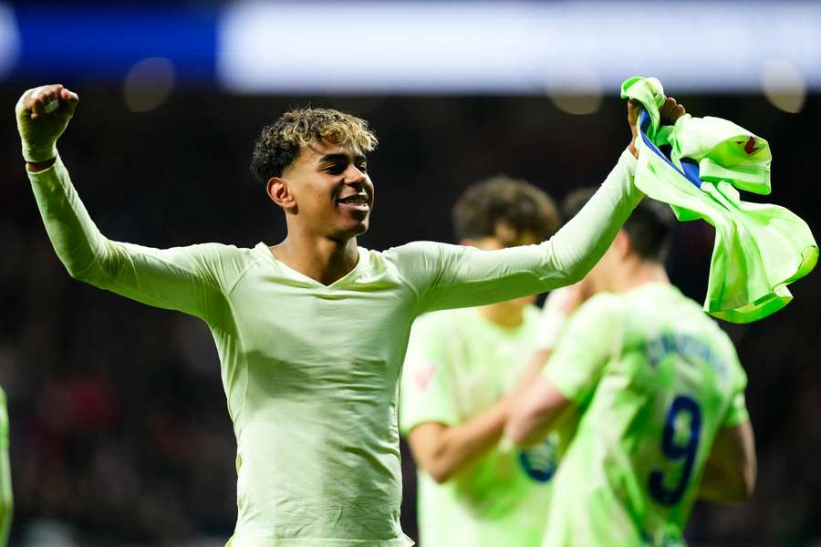 O Barcelona fez festa em Madri O Barcelona fez festa em Madri