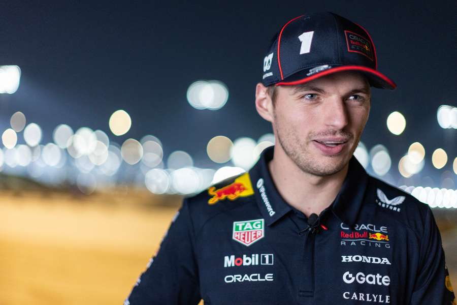 Verstappen la Losail, joi.