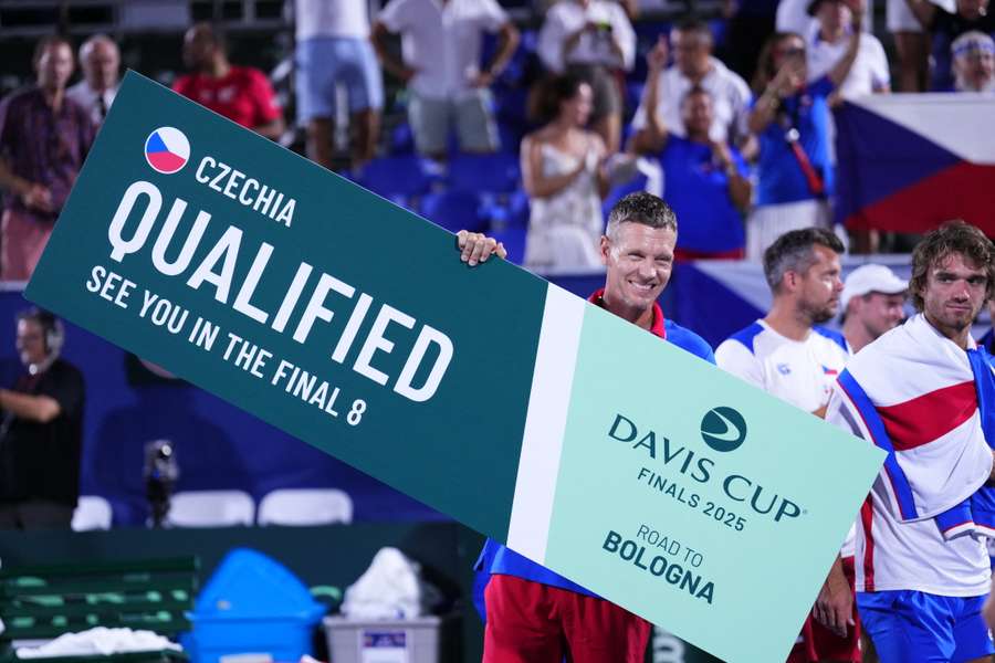 Tomáš Berdych dovedl Česko do finále Davis Cupu.