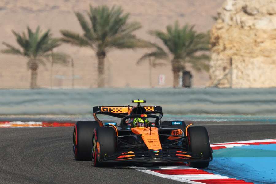 Lando Norris la GP Bahrain de Formula 1