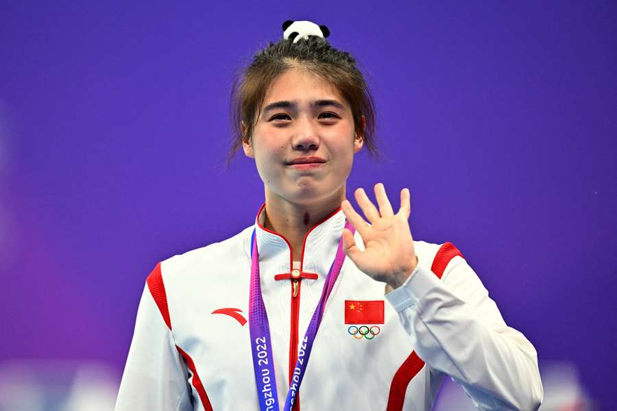 China's Zhang Yufei is one of those selected for the Paris Games