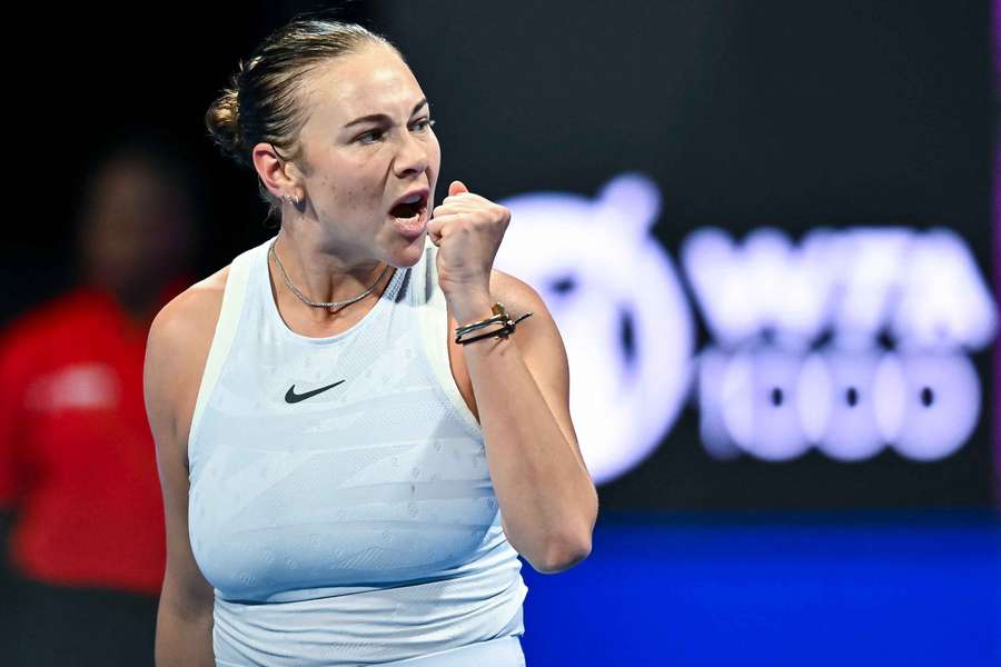Amanda Anisimova, la más fuerte hoy.
