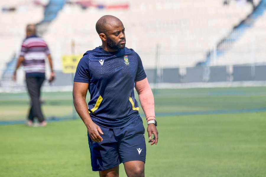 South Africa captain Temba Bavuma trains at Eden Gardens in Kolkata. South Africa captain Temba Bavuma trains at Eden Gardens in Kolkata.