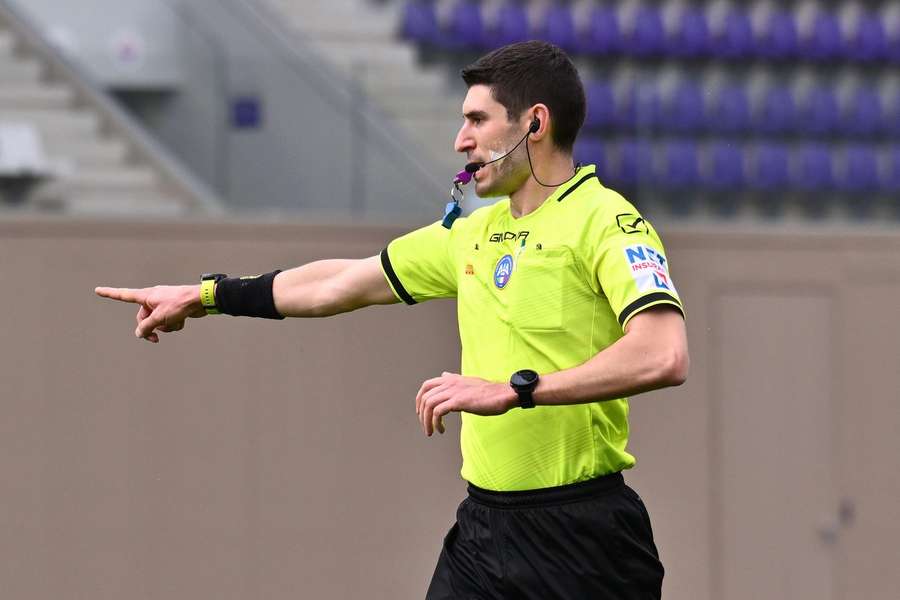 Alberto Poli beim Match von Florenz gegen Inter.