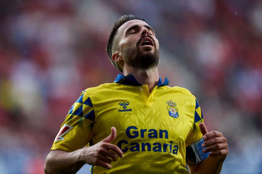 Kirian Rodríguez num jogo da época passada