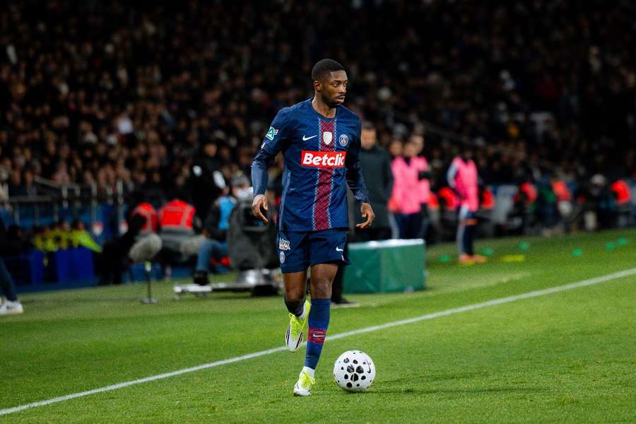 Dembélé tem contrato com o PSG até 2028