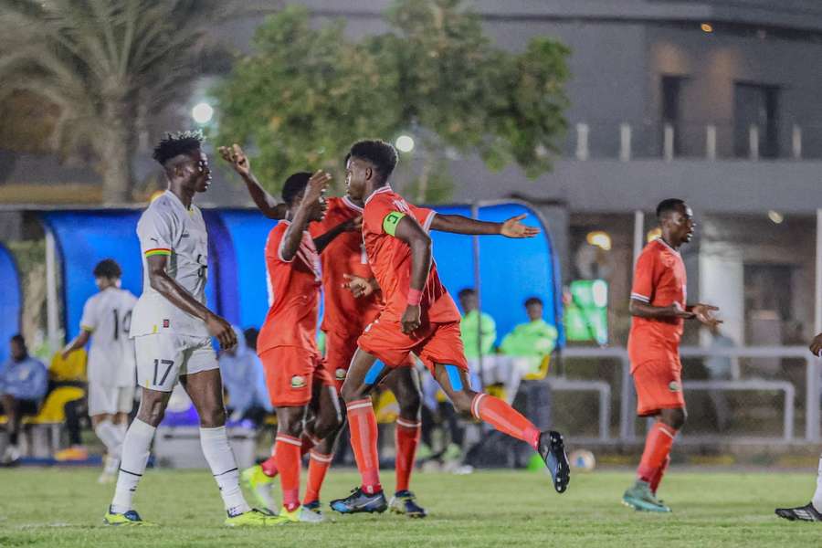 Kenya Rising Stars drew 2-2 with Ghana U20s in a pre-tournament friendly