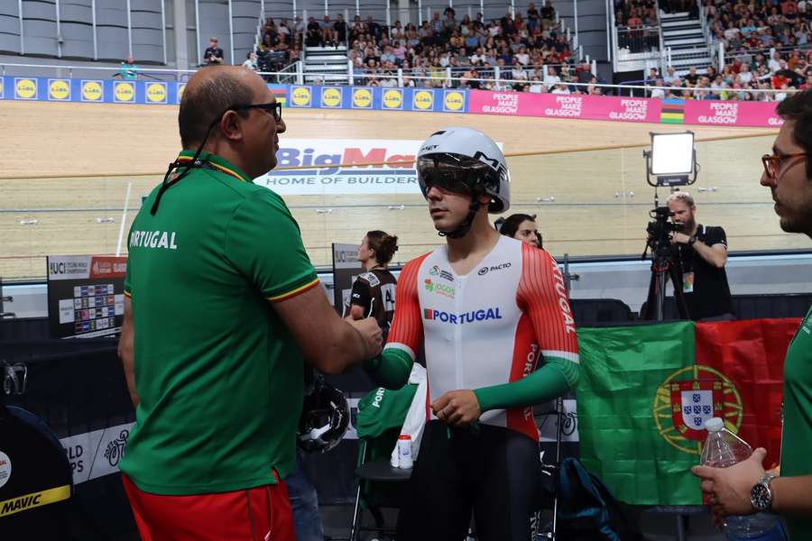 Iúri Leitão faz história com inédito ouro no ciclismo de pista Iúri Leitão faz história com inédito ouro no ciclismo de pista